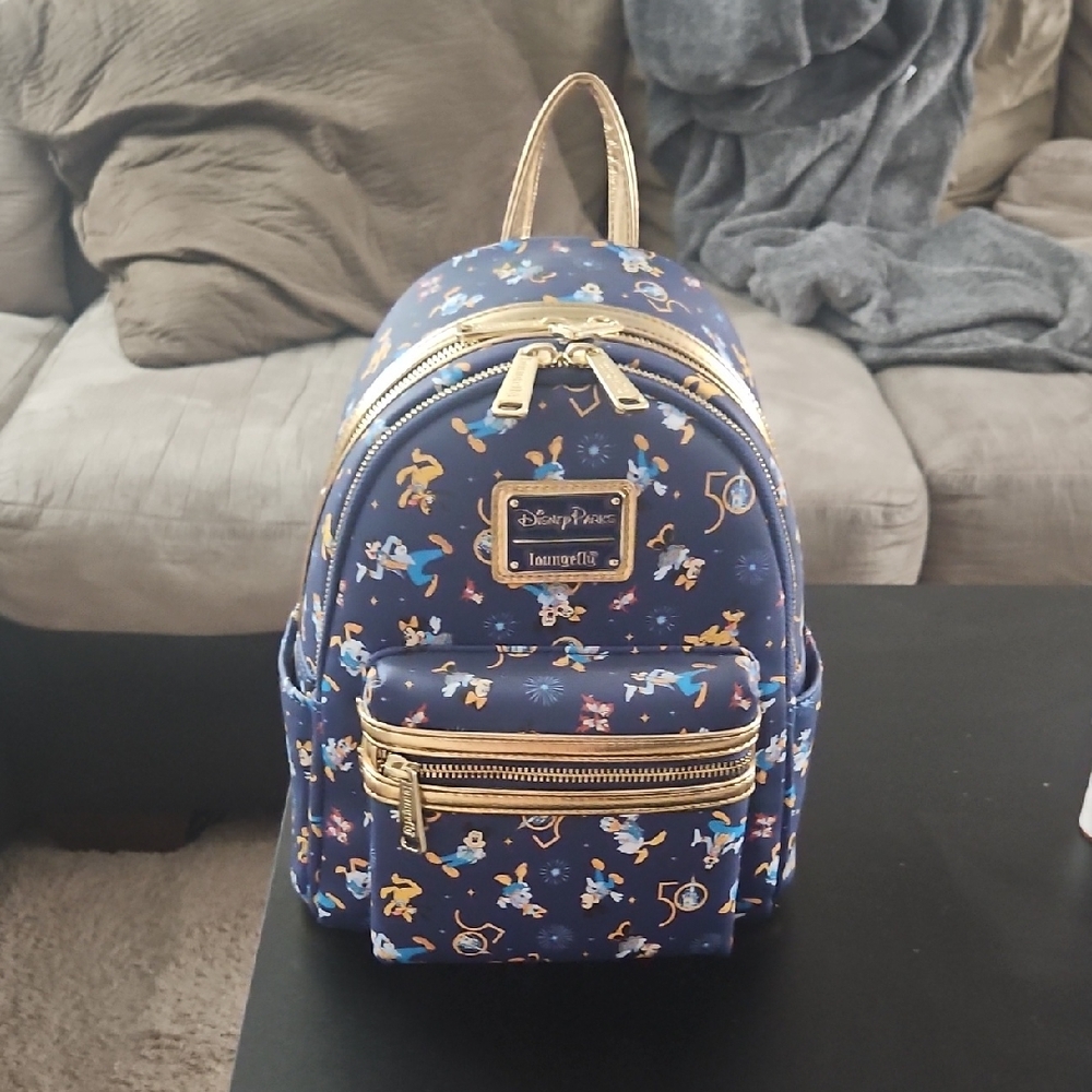 DisneyParks 50th Loungefly Backpack NWT